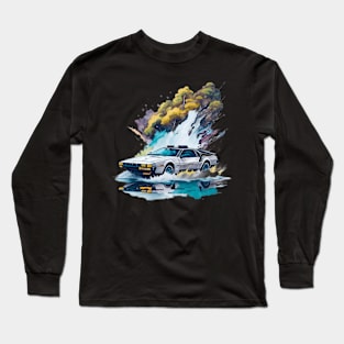 Summer Art DMC DeLorean Long Sleeve T-Shirt